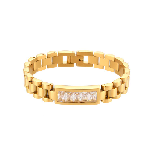Title 7, Fashion Titanium Steel Strap Bracelet Jewelry, ...