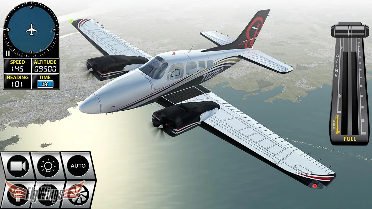  Flight Simulator X 2016 Air HD: captura de tela 