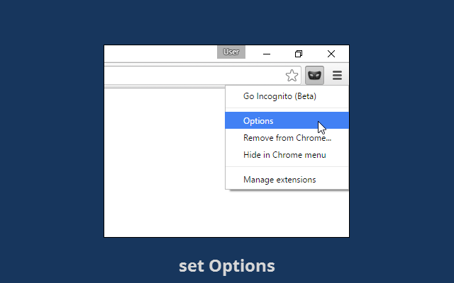 Go Incognito Chrome Extension Image 5