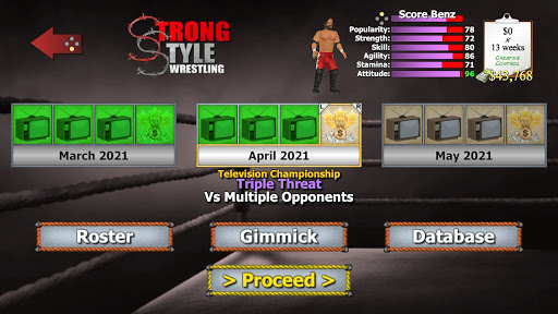 Screenshot Wrestling Empire