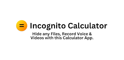 Incognito Calculator Tools