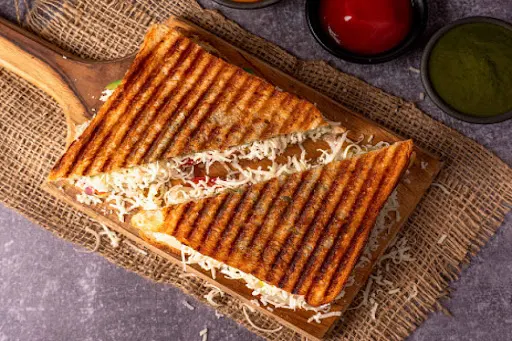 Masala Cheese Toast Sandwich