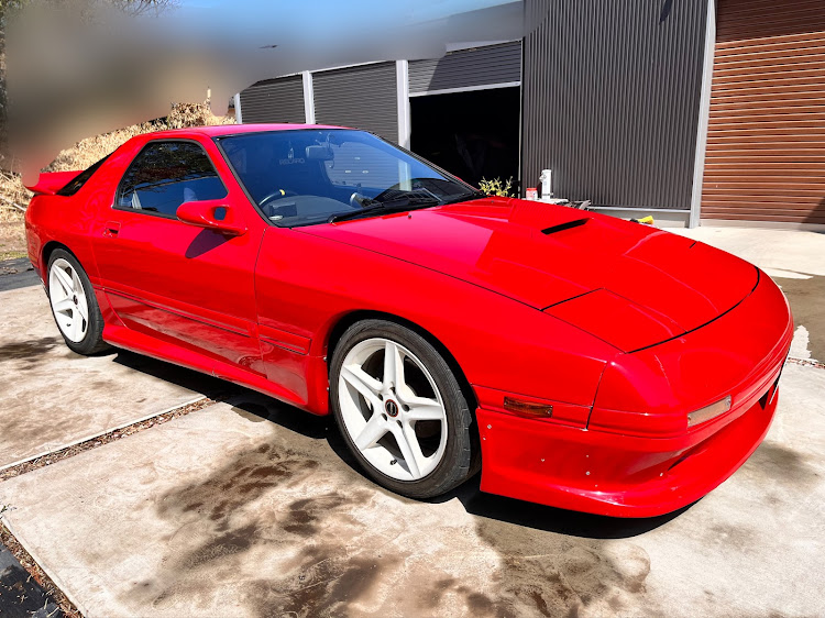 RX-7の洗車・FC3S・RX-7・コーティング・春休みに関するカスタム事例の投稿画像1枚目