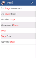 Glossary for PRINCE2 Screenshot