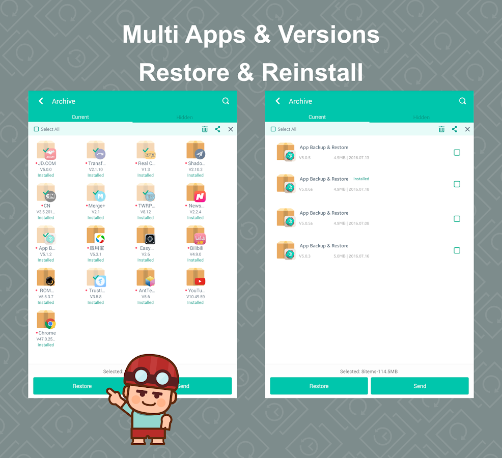 App restore