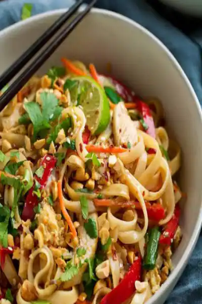 Chicken Pad Thai Noodles