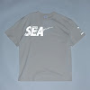 puma × wind and sea bye dye t-shirts