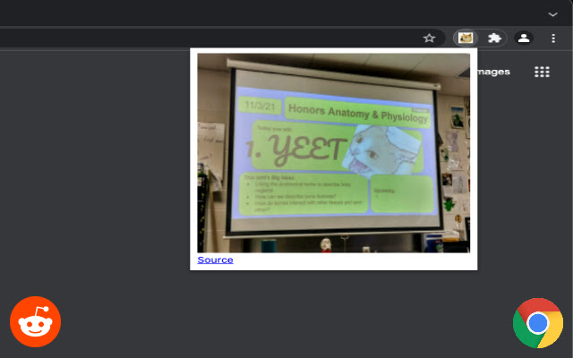 Reddit Memes chrome extension
