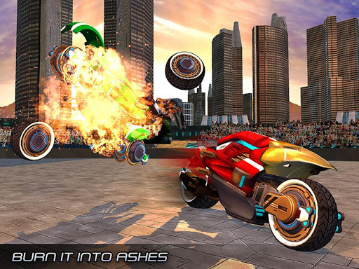 Bike Racing Futuristic Demolition Derby (Ad-Free)