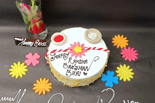 Butter Scotch Rakhi Special Cake