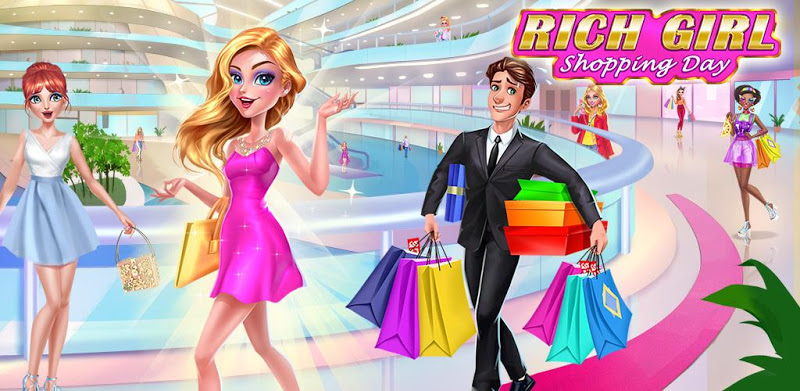 Rich Girl Shopping Day: Dress up & Makeup Games