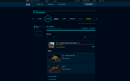 Star Citizen - Besseres Spectrum Dark Theme