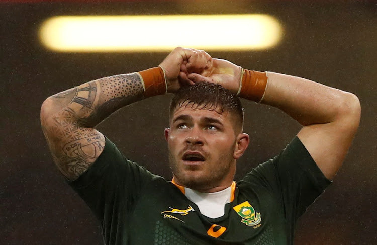 SA hooker Malcolm Marx will play no further part in the World Cup. Picture: JASON CAIRNDUFF/ ACTION IMAGES VIA REUTERS