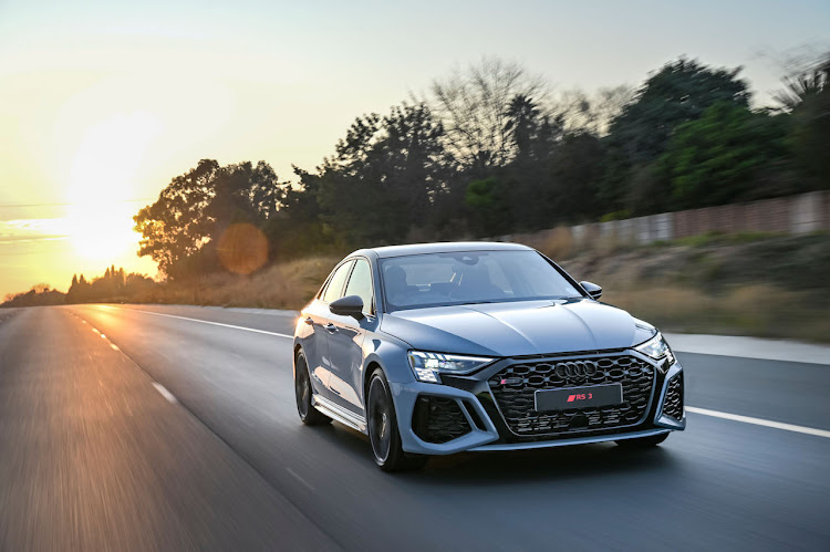 The RS3 Sedan starts at R1,245,000.