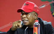  'There is no-one with such capacity in SA to supply Russia with weapons. If anything, it is the other way around,' said EFF leader Julius Malema regarding allegations that weapons were transported onto a Russian vessel docked in Simon's Town. File photo.