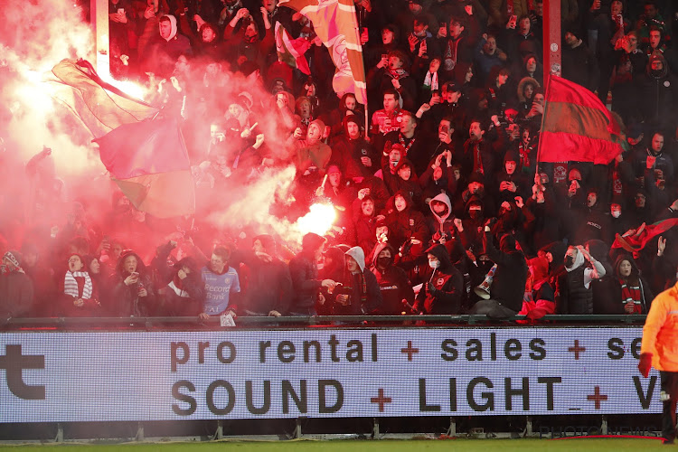 Zulte Waregem réagit au comportement de ses supporters à Courtrai