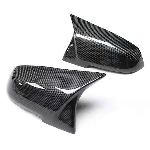 Title 1, Universal Horn Carbon Fiber Bright Black Rearvi...
