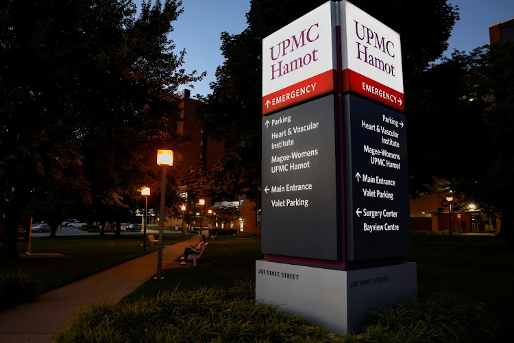 A general view shows UPMC Hamot Surgery Center, where novelist Salman Rushdie is receiving treatment after the attack, in Erie, Pennsylvania on August 12 2022. Picture: REUTERS/Quinn Glabicki