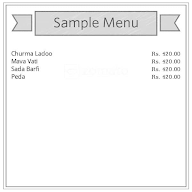Jai Bholenath Misthan Bhandar menu 1