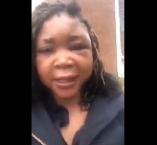 Police have lodged an investigation into a detective who released an alleged domestic abuser on warning, after the victim posted a video of her ordeal on Twitter.