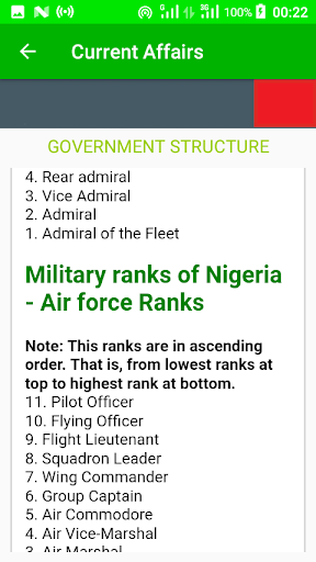 Current Affairs Quiz App 2020 - Nigeria  World