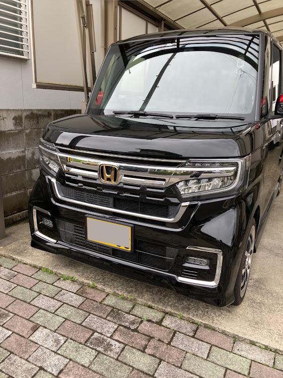 ホンダ N-BOX Custom エンブレム ブラック HONDA