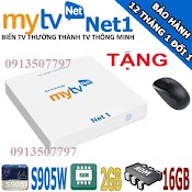 Mytv Box Ram 2G Rom 16G Xem Truyền Hình Miễn Phí Tặng Chuột Không Dây