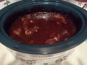 BBQ Chicken in Slow Cooker