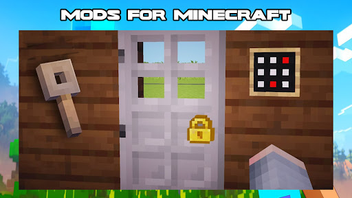Screenshot Lock Doors Mod for Minecraft