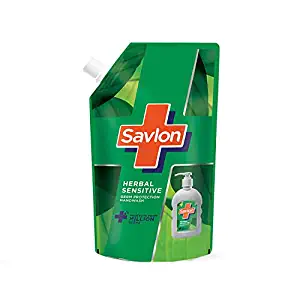 Savlon Herbal Sensitive Ph Balanced Liquid Handwash Refill Pouch - 725 ml