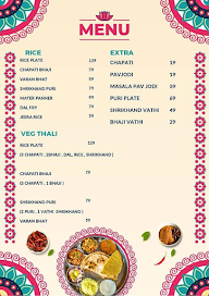 Sai Amrit menu 3