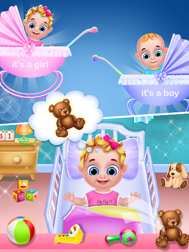 Screenshot Mom Babysitting Game