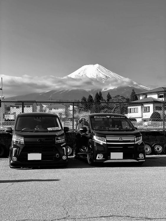 ムーヴカスタムのモノクロ祭り便乗・オン会・うんこちゃん・コロナに負けるな！に関するカスタム事例の投稿画像3枚目