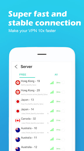 Screenshot VPN - Fast Secure Stable