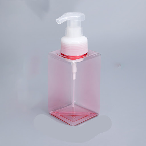 Title 3, Square Plastic Bottle for Foaming Mousse provid...