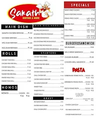 Sakath Biriyani and More menu 1