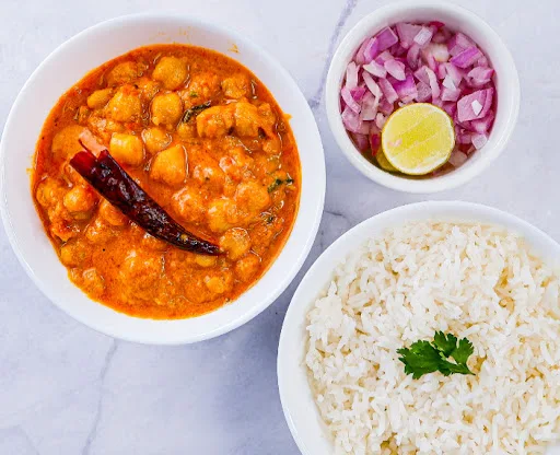 Chana Masala & Rice