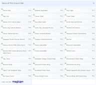 The Crown Cafe menu 5