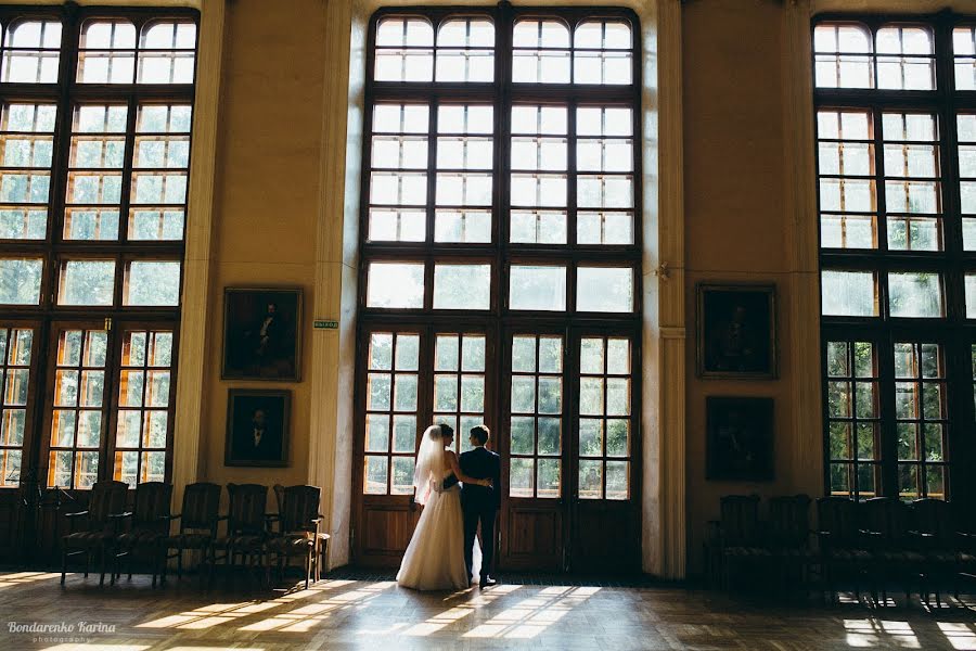 婚禮攝影師Karina Bondarenko（bondarenkokarin）。2015 9月10日的照片