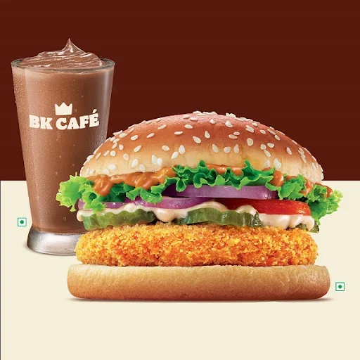 1 Jr Veg Whopper +1 Chocolate Thick Shake