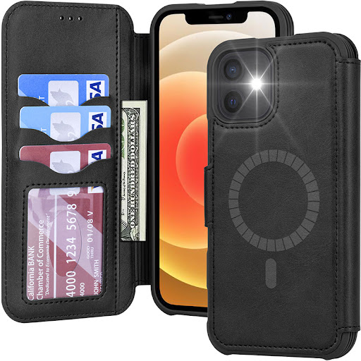 Title 3, Magnetic Phone Case Flip Card Phone Holster. Co...