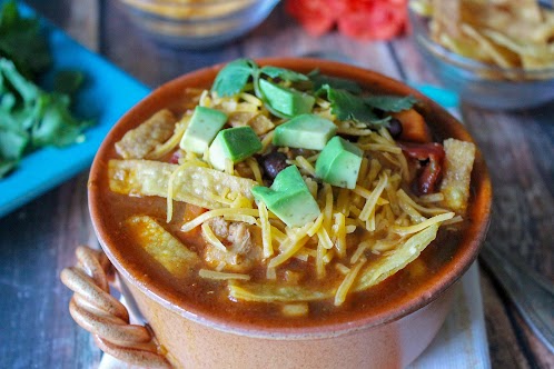 Spicy Chicken Tortilla Soup