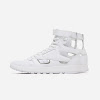 maison margiela classic leather tabi high white