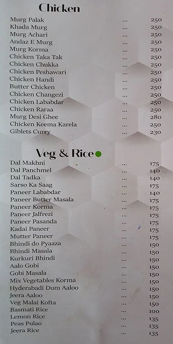 YOLO Multi-cuisine Restaurant menu 