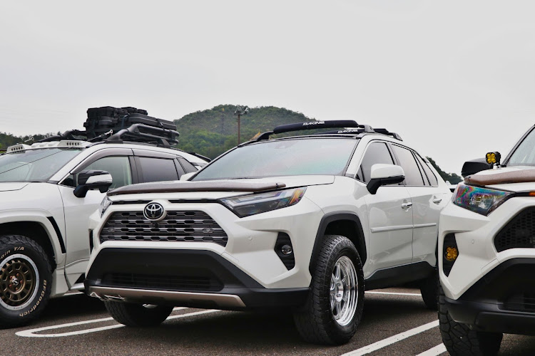 RAV4のRAV4meetinginShiga・コラボありがとうございました😊・雨☔️・旅行記・感謝の気持ちでいっぱいに関するカスタム事例の投稿画像6枚目