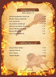 Firewood Restaurant menu 1