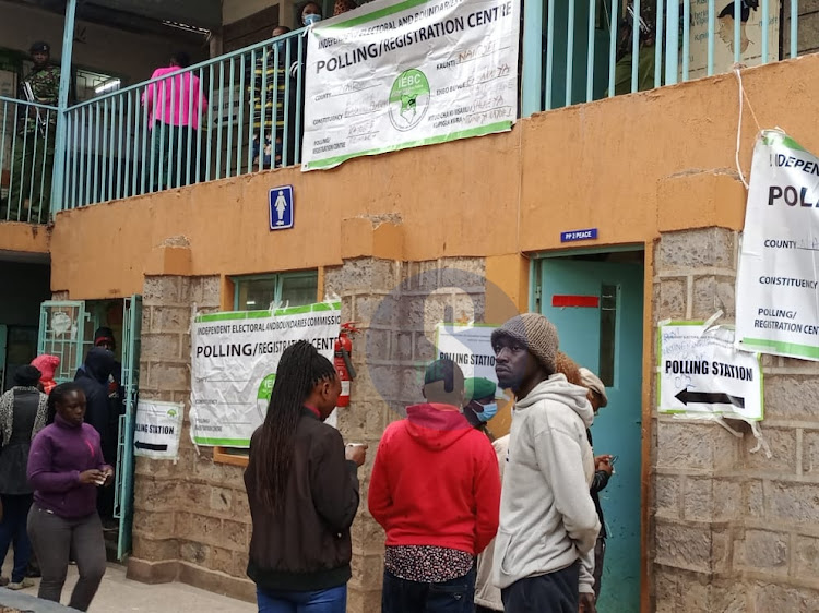 Early turnout was low in Zimmerman, Roysambu in Nairobi on August 9