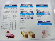 Blue Bubbles Cake Shop menu 1