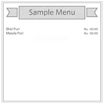 Bangarpet Chats menu 