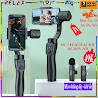 Combo Microgymbal Chống Rung F8 3Axis - 3 Trục Chống Rung - Phóng To Thu Nhỏ Dễ Dàng, Gimbal Quay Phim Điện Thoại